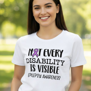 Camiseta Triblenda No toda discapacidad es visible Epilepsia