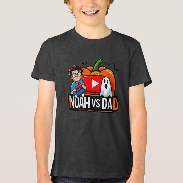 Camiseta Triblenda Noah Vs Dad Kids T-Shirt (Anverso)