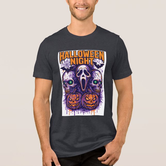 Camiseta Triblenda noche de halloween (Anverso)