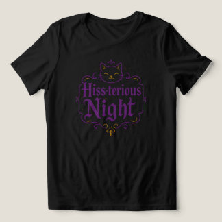 Camiseta Triblenda Noche Hiss-tericia | SOLO EN NEGRO
