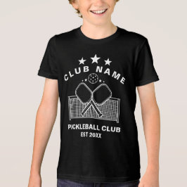 Camiseta Triblenda Nombre de club personalizado de pickleball