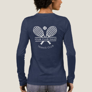 Camiseta Triblenda Nombre del Club de Tenis Jugadores de Equipo Swag 