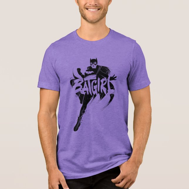 Camiseta Triblenda Nombre del pincel de tinta de la batería (Anverso)