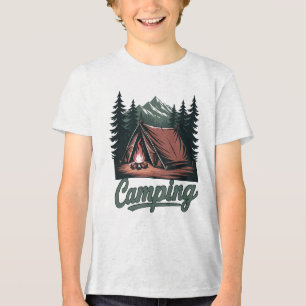 Camiseta Triblenda Nombre personalizado Camping
