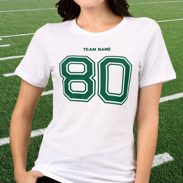 Camiseta Triblenda Nombre personalizado del equipo de deportes verde, (Subido por el creador)