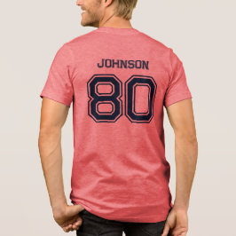 Camiseta Triblenda Nombre personalizado del equipo deportivo de la ma