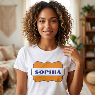 Camiseta Triblenda Nombre Personalizado Gráfico Retro Estilo Personal