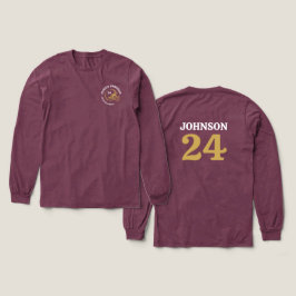 Camiseta Triblenda Nombre y número personalizados del casco de fútbol
