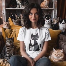 Camiseta Triblenda Nomu Neko - El Gato De Vino Último