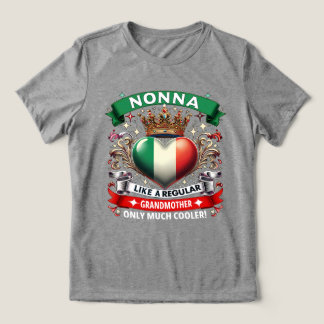 Camiseta Triblenda Nonna Like a Regular Grandmother 