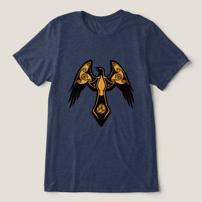 Camiseta Triblenda Norse Raven (Diseño delantero )