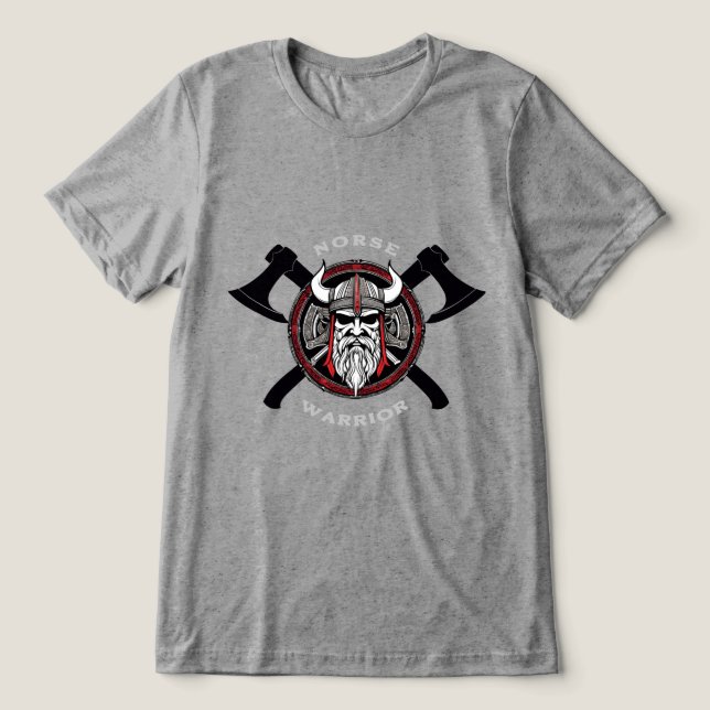 Camiseta Triblenda Norse Warrior (Diseño delantero )