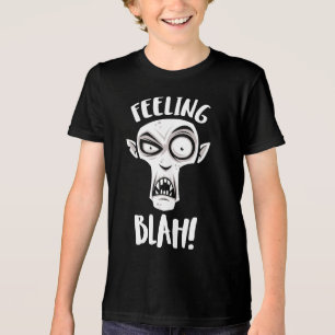 Camiseta Triblenda Nosferatu vampiro blanco que se siente mal