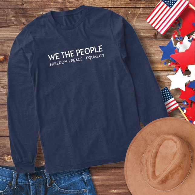 Camiseta Triblenda NOSOTROS EL PUEBLO Libertad Libertad Igualdad Paz  (Subido por el creador)