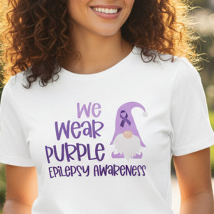 Camiseta Triblenda Nosotros Usamos Gnome de Conciencia de Epilepsia P