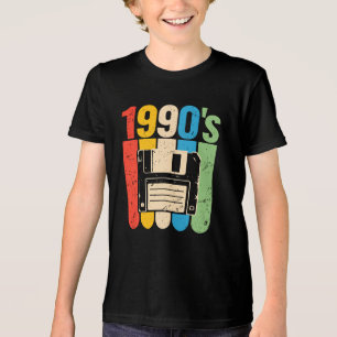 Camiseta Triblenda Nostalgia por la computadora de disco flexible ret