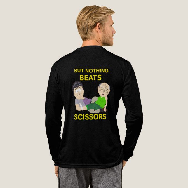 Camiseta Triblenda Nothing Beats Scissors  (Reverso Completo)