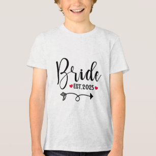 Camiseta Triblenda Novia 2025 Boda Matando A La Sra. Est 2025 Casada