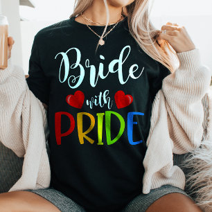 Camiseta Triblenda Novia con Orgullo Boda LGBTQ+