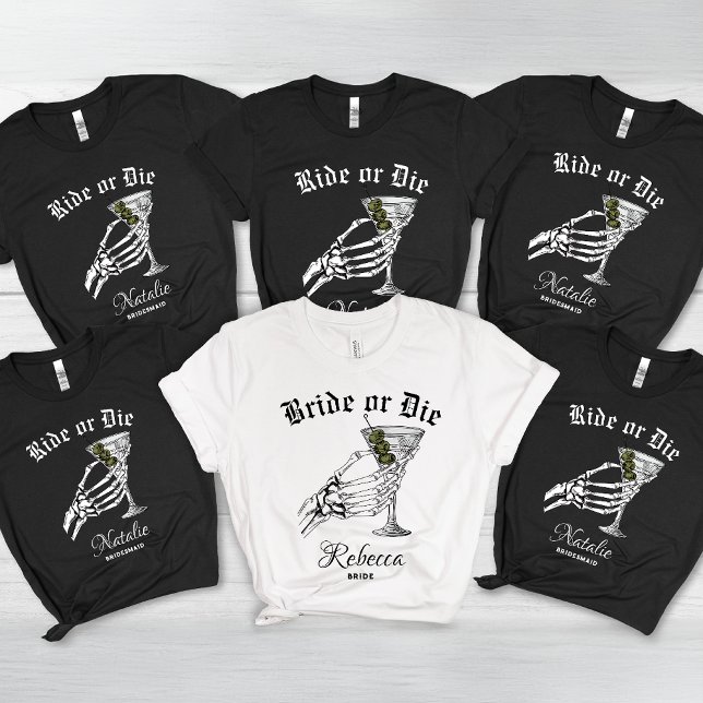 Camiseta Triblenda Novia O Muerte Hasta La Muerte Fiesta Bachelorette (Subido por el creador)