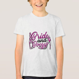 Camiseta Triblenda Novia y campeón; Boozy - Hermoso Golpe De Novia