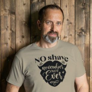 Camiseta Triblenda Noviembre Sin Afeitar Nunca