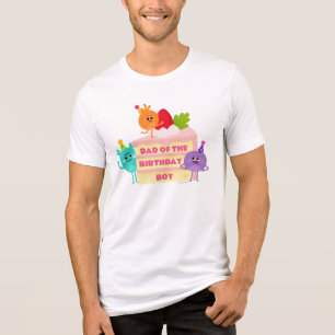 Camiseta Triblenda Nueces de burbujas Pastel - Papá del niño de cum