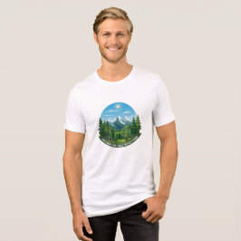 Camiseta Triblenda Nuestra Tierra y Paisaje Natural Ecológico de Lega