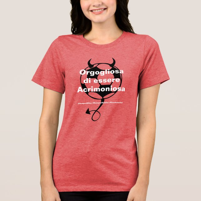 Camiseta Triblenda Nuevo acrítico (Anverso)