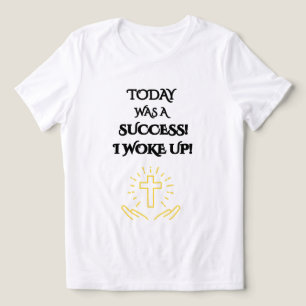 CAMISETA TRIBLENDA NUEVO COMIENZO BLANCO GRÁFICO INSPIRACIONAL PARA M