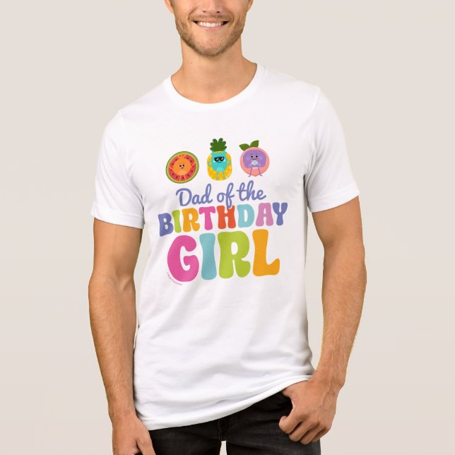 Camiseta Triblenda Numble de burbujas verano cumpleaños papá (Anverso)
