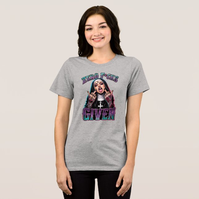Camiseta Triblenda Nun Given (Anverso Completo )