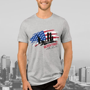Camiseta Triblenda Nunca olvidemos el recuerdo del 11 de septiembre