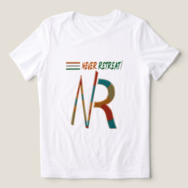 Camiseta Triblenda Nunca Retener NR | Camiseta de tres mezclas para m (Diseño delantero )