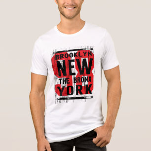 Camiseta Triblenda NYC Boroughs Grit Tee - Audaz Estilo Urbano