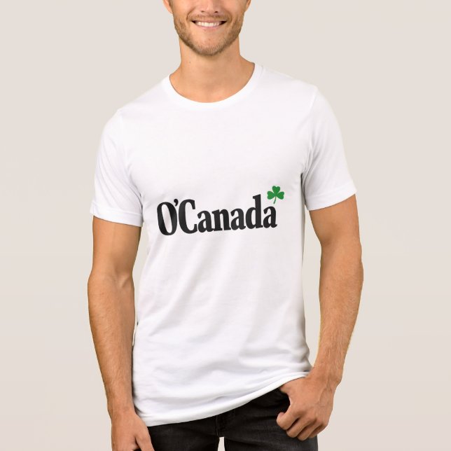 Camiseta Triblenda O’Canada St Patrick’s Shirt (Anverso)