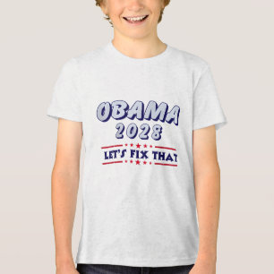 Camiseta Triblenda Obama Viñeta Retro Patriótico Protesta Política 20