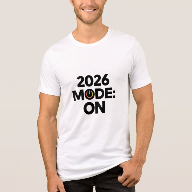 Camiseta Triblenda Objetivos 2026 Cargando – Progreso de Motivación d (Anverso)