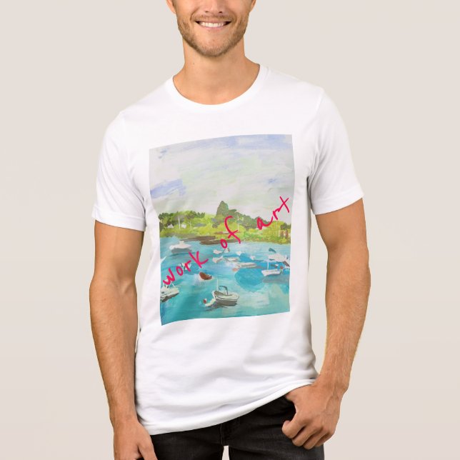 Camiseta Triblenda Obra de Arte (Anverso)