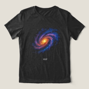 Camiseta Triblenda Obra de arte de galaxia - Ilustracion espacial de 