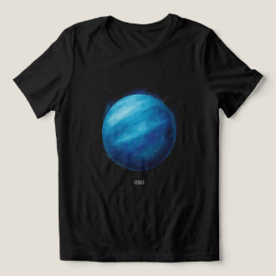 Camiseta Triblenda Obras de arte del planeta Uranus - Ilustracion esp