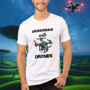 Camiseta Triblenda Obsesionado con drones