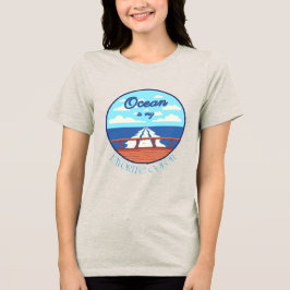 Camiseta Triblenda Ocean Is My Favorite Color Cruise Shirt