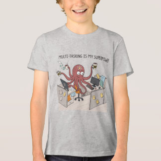 Camiseta Triblenda Octopus divertidos y multitarea | Personalizado de