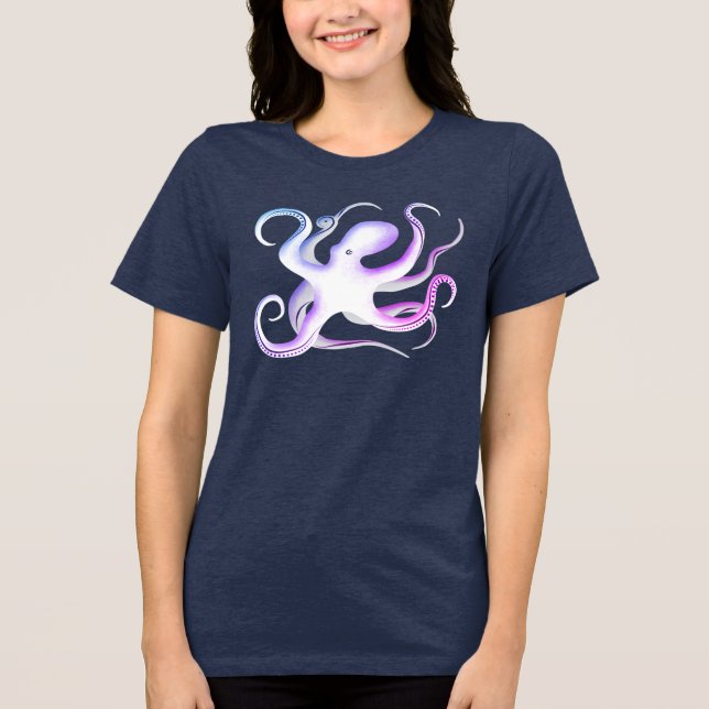 Camiseta Triblenda Octopus Silhouette (Anverso)