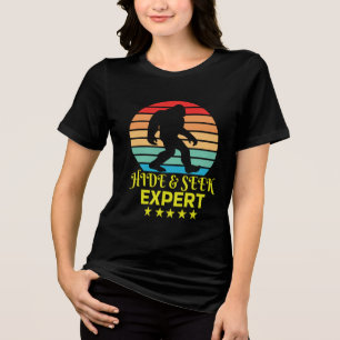 Camiseta Triblenda Ocultar Y Buscar A Experto Experto De Pie Grande G