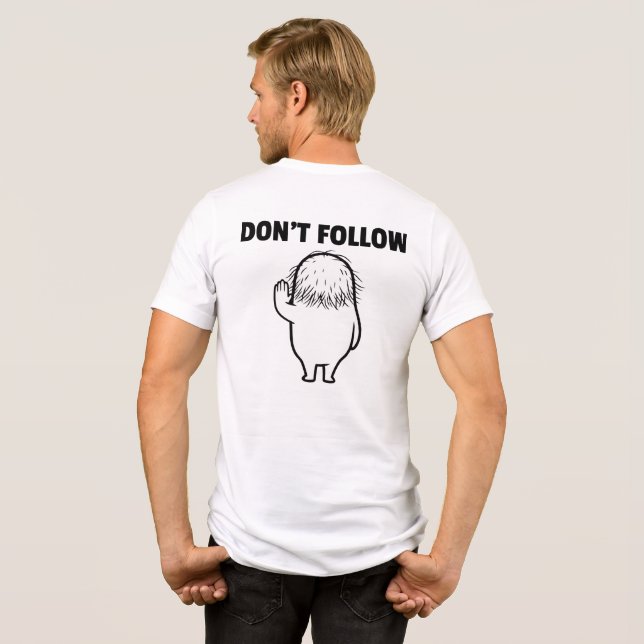 CAMISETA TRIBLENDA OCUPADO (Reverso Completo)