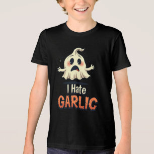Camiseta Triblenda Odio al fantasma del ajo - Funny Halloween Gárlic