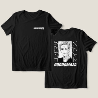 CAMISETA TRIBLENDA OG MOMOKO CABEZA ATRÁS (NEGRO)