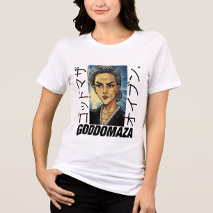 CAMISETA TRIBLENDA OG MOMOKO HEAD VINTAGE COLOR FRONT VIEW